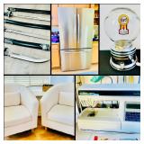 This Fri & Sat!!! ~Incredible Flower Mound Estate Sale! Husqvarna Viking, Dyson Fan, Stainless Fridge, Honda Mower, Collectibles & Much More!!