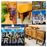 *Incredible Black Friday & Saturday* Dallas Estate Sale! Collectibles, Tools, Butcher Blocks, Christmas, Advertising, Antiques, Vintage Stereo, Harley Gear & More!!