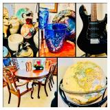 This Friday & Saturday! ~H.U.G.E. Coppell Estate Sale! Guitars, Art Glass, Sculptures, MCM, Jewelry, Outdoor, Collectibles & Much More!!!!