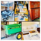 This Fri & Sat! Incredible Parker Estate Sale! Texas Ware, Bose, Collectibles, Tools, Nice Appliances, Stained Glass, Outdoor, Contemporary & Much More!!