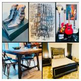 **Incredible Justin Estate Sale** Guitars, Contemporary Styles, Collectibles, Outdoor & Much More!!Starts Friday at 12 noon!