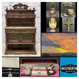 Incredible *Online Only* Weatherford Gallery Auction! Collectibles, Fine Furniture, Jewelry & More!!