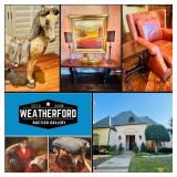 Pre Register Now! Incredible *Online Only* Upscale N.Dallas Estate Auction! Moved Offsite to Weatherford, TX!