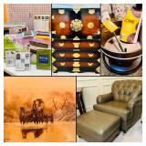 Incredible Rowlett Estate Sale! G Harvey, Cast Iron, Collectibles, Elna Sewing, Leather & More!!