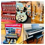 This Fri & Sat! ~Incredible Robson Ranch - Denton, TX Estate Sale! Cutco, Sterling, Atari, LG W/D, LG Fridge, Patio Furniture, Leather Sectional, MCM & More!!