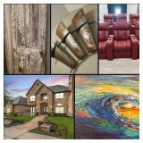 This Fri & Sat! ~Incredible Flower Mound Estate Sale! Home Theater, Fine Art, Tiffany & Co, Estate Jewelry, Advertising Signs, Upscale Accents, Nice Samsung W/D & Much More!