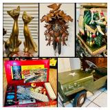 This Fri & Sat! **Incredible Lewisville Estate Sale** Pedal Car, Lionel, Cuckoo Clock, Collectibles & Much More!