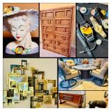 This Fri & Sat! ~Incredible Frisco Lakes Estate Sale! Vintage & Antique Collectibles Galore! MCM, Retro, Coins, Pocket Watches, Head Vases, Time Pieces, Jewelry, Victorian, Fire Pit Grouping & More!
