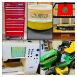 This Fri & Sat! ~Incredible Springtown Estate Sale! Fine Furniture, Tools, Equipment, Collectibles, John Deere Riding Mower, Electronics, Bernina Sewing & Much More!!!