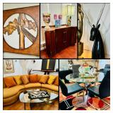 This Thur thru Sat! Incredible Arlington Estate Sale! Vintage Modern Galore, MCM, Collectibles, Chrome, Outdoor, Art, Woodworking, Garden Accents & Much More!