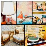 Incredible Richardson Estate Sale! Vintage Denon & Klipsch, Rattan, Persian Rugs, Waterford & More!