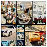 This Fri & Sat! Incredible Ft Worth Estate Sale! Cadillac CTS, Native American, Fine Furniture, Jewelry, Vintage Collectibles, Appliances & Much More!