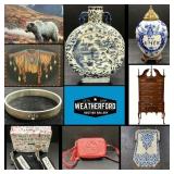 **BIDDING ENDS FRIDAY** ~Incredible *Online Only* Weatherford Gallery Auction! Fine Furniture, Collectibles, Artwork, Memorabilia, Antiques, Accents & Much More! Local P/U & Shipping Avail.