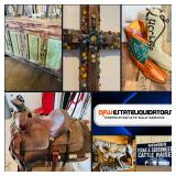 This Fri & Sat! ~Incredible Bowie Estate Sale! Leather, Saddle, Boots, Western, Collectibles, Rustics, Smart TV, Appliances, Fashion, Tools, Outdoor & Much More!!