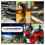 Incredible Azle *Lake View* Estate Sale! Riding Mower, Outdoor Living, Collectibles, Sporting Goods