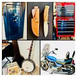 Incredible Carrollton Collectors Estate Sale! Yamaha 650, Tools, Gun Safe, Brown & Jordon, Vintage