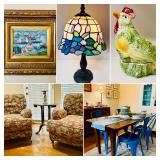 This Fri & Sat! Incredible Ft Worth Estate Sale! Lee Industries, Paintings, Vintage, Murano, Collectibles & More!