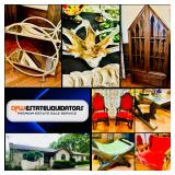Incredible Dallas Estate Sale! Gothic Cathedral, MCM, Vintage Fixtures, Murano, Collectibles & More!