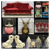 BIDDING ENDS FRIDAY! ~Incredible *Online Only* Weatherford Gallery Auction! Fine Furniture, Rustics, Primitives, Vintage, Collectibles, Artwork, Memorabilia & More! Local P/U & Ship Avail!