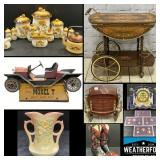 BIDDING ENDS FRIDAY! Incredible Weatherford Gallery Auction! Fine Furniture, Collectibles, Vintage, Memorabilia, Art..