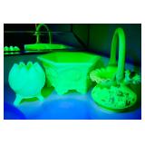 This Fri & Sat! ~Incredible Springtown #2 - MCM, Uranium Glass, Riding Mower, Swung Vase, Waterford, Jewelry, Hollywood Regency, Brass & Copper Accents & Much More!