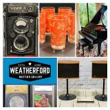 Bidding Ends Friday! ~Incredible *Online Only* Weatherford Gallery Auction! Collectibles, Fine Furniture, Vintage, Artwork, Memorabilia, Antiques & More! Local P/U & Ship Avail!