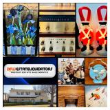 This Fri & Sat! ~Incredible Richardson Estate Sale! Vintage Audio, MCM, Blow Mold, Retro, Roseville, TX Art, Fashion, Antiques, PFAFF Sewing, Fitness Equipment & Much More!