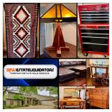 **Incredible Richardson Estate Sale** Stickley, Navajo, Fashion, Outdoor Living, Art, Appliances..