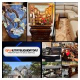 This Fri & Sat! ~Stunning Upscale Colleyville Estate Sale! Louis Vuitton, Designer Fashion, Modern Leather, Outdoor Living, Collectibles, Fitness Equip., Garage, Accents & Much More!