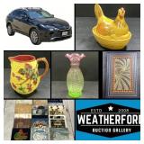 Bidding Ends Fri! ~Incredible *Online Only* Weatherford Gallery Auction! Toyota Hybrid, Fine Furniture, Collectibles, Memorabilia, Antiques, Vintage & Much More! Local P/U & Ship Avail