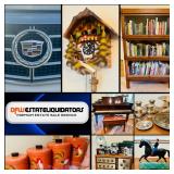 Incredible Coppell Estate Sale! Cadillac XTS, Vintage Fashion, Jewelry, MCM, Collectibles & More!!