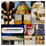 This Friday & Saturday! ~Incredible Ft Worth Estate Sale! Stained Glass, KitchenAid Mixer, Jim Shore, Accents, Collectibles, Fine Furniture, Outdoor, Tools & Much More!
