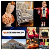 This Fri & Sat! ~Incredible $1.1 M Weatherford Estate Sale at Canyon West! Mackenzie Childs, Prada, Gucci, Handbags, Designer, Jim Shore, Home Theater, Memorabilia, Collectibles & Much More!
