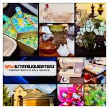 This Fri & Sat! ~Incredible Carrollton Estate Sale with Massive Sewing & Craft Room! Pyrex, Collectibles, Vintage, Material, Stained Glass, Tiffany Style Lamps & Much More!!