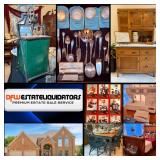 This Fri & Sat! Huge Estate Sale! Tiffany & Co, Sterling, Roseville, Royal Doulton, Crafts, Tiger Oak, Vintage Collectibles, Fine Furniture, Nice Appliances, Woodworking Tools & Much More!!