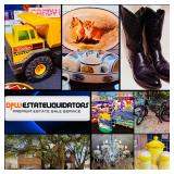 Incredible Arlington Estate Sale! HUGE Collectibles Estate! Vintage Toys Galore, African Safari..