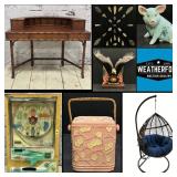 Bidding Ends Friday! ~Incredible *Online Only* Weatherford Gallery Auction! Fine Furniture, Collectibles, Memorabilia, Artwork, Vintage Goods & Much More!! Local P/U & Ship Avail!
