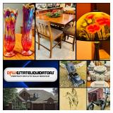 This Fri & Sat! ~Incredible Garland Estate Sale! Lectric E-Bikes, Fine Furniture, Collectibles, Swung Vases, Outdoor, Tools & Much More!