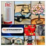 Incredible Christmas Week - Robson Ranch Estate Sale! Golf Cart, Collectibles, Furniture & More!