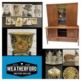 Incredible *Online Only* Weatherford Gallery Auction! Collectibles, Fine Furniture, Memorabilia..