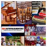 This Fri & Sat! ~Incredible Dallas Estate Sale! Yamaha G2 Grand Piano, Stunning Collectibles, Fine Furniture, MCM, Huge Knife Collection, Asian Galore & Much More!!