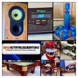 This Fri & Sat! ~Incredible Coppell Estate Sale! McIntosh Stereo, Audiophile, Pool Table, Hot Tub, Viking Designer, Collectibles, Tools, Fine Furniture & Much More!!