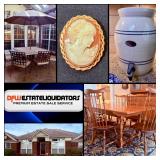 This Thur thru Sat! ~Incredible Carrollton Estate Sale! Fine Furniture, Accents, Maytag Washer & Dryer, Stainless Fridge, Jewelry, Collectibles, Nice Patio, Piano & Much More!!