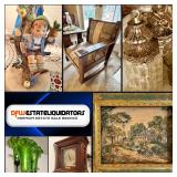 This Fri & Sat! ~Incredible Garland Estate Sale! Collectibles, Fine Furniture, Vintage Toys, Antiques, Art, Outdoor, Hummel Lamps, Mid Century, Fine China, Vintage Glassware & Much More!