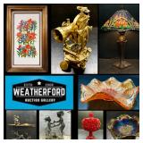 Bidding Ends Fri! ~Incredible *Online Only* Weatherford Gallery Auction! Fine MCM Furniture, Vintage Glass, Collectibles, Memorabilia & More! Local P/U & Ship Avail