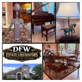 This Fri & Sat! ~Incredible Bedford Estate Sale! Baby Grand, Sterling, Fashion, Wagner-Ware, Vintage, Art, MCM, Cutco, Bose, Cast Iron & Much More!