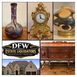 This Fri & Sat! Incredible Frisco Estate Sale! Emile Galle, Native American Pottery, MCM, Nice Appliances, Trek Bikes, Collectibles, Antique Clocks, Outdoor & More!