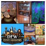 This Fri & Sat! ~Incredible Denton Time Capsule Estate Sale! Uranium, Vintage Fashion, MCM, French, Art, Glassware, Ceramics, Collectibles, Antiques & Much More!!