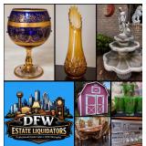 This Fri & Sat! ~Incredible Ft Worth Estate Sale! Fine Furniture, MCM, Hollywood Regency, Leather, Fashion, Glass, Pyrex, Appliances, Collectibles, Vintage, Antiques & Much More!