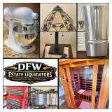 This Fri & Sat! ~Incredible Arlington Estate Sale! Sauna, Bose, Leather, Tools, Collectibles, Outdoor, Contemporary, Yard Art, Appliances, MCM, Jewelry & More!